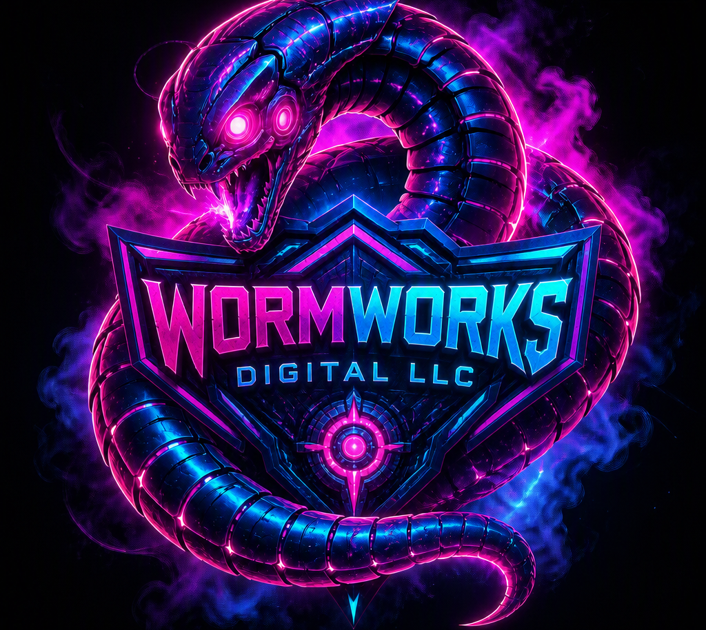 WORMWORKS DIGITAL LLC neon serpent crest